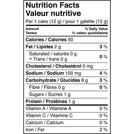 Quaker Crispy Minis Rice Cakes Savoury Tomato & Basil, 173g {Imported from Canada}
